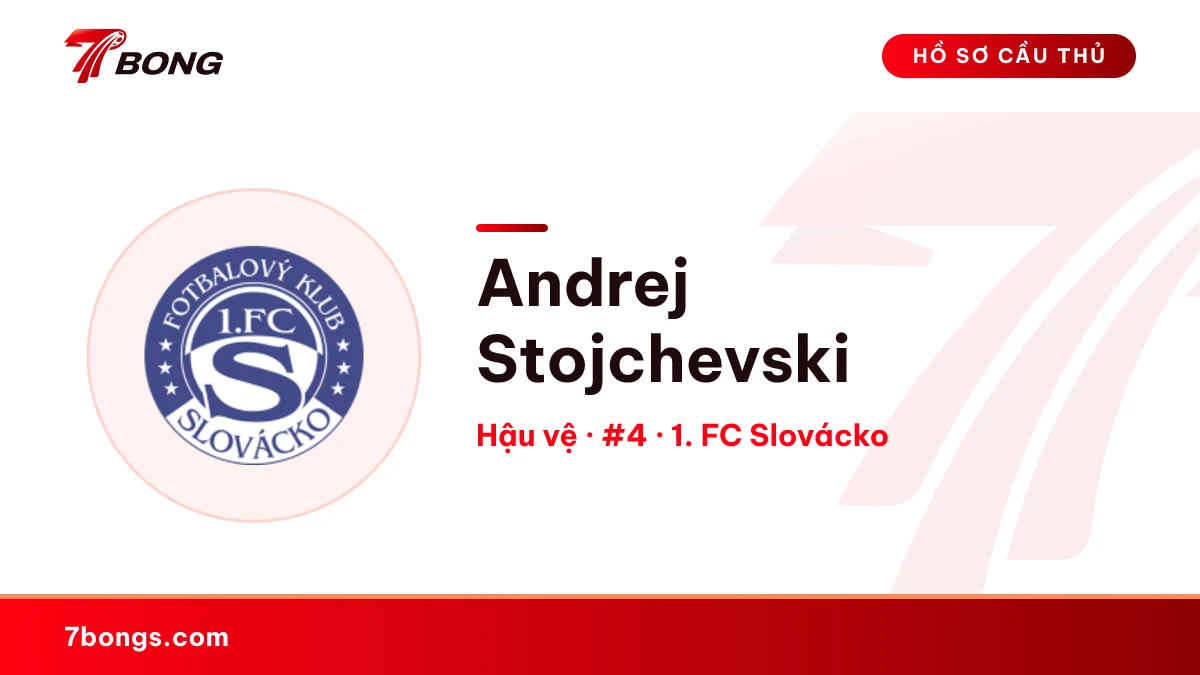 Andrej Stojchevski — 1. FC Slovácko