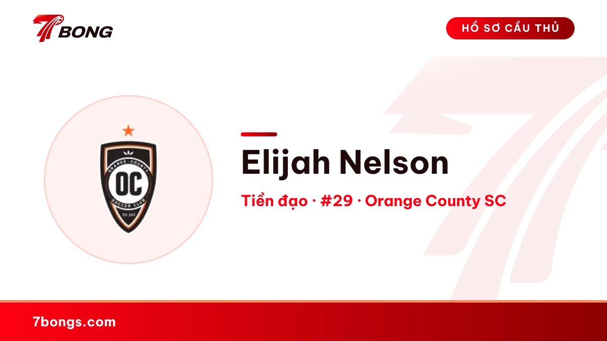 Elijah Nelson — Orange County SC