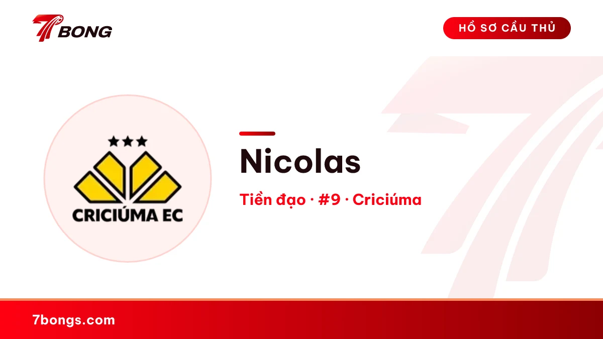 Nicolas — Criciúma
