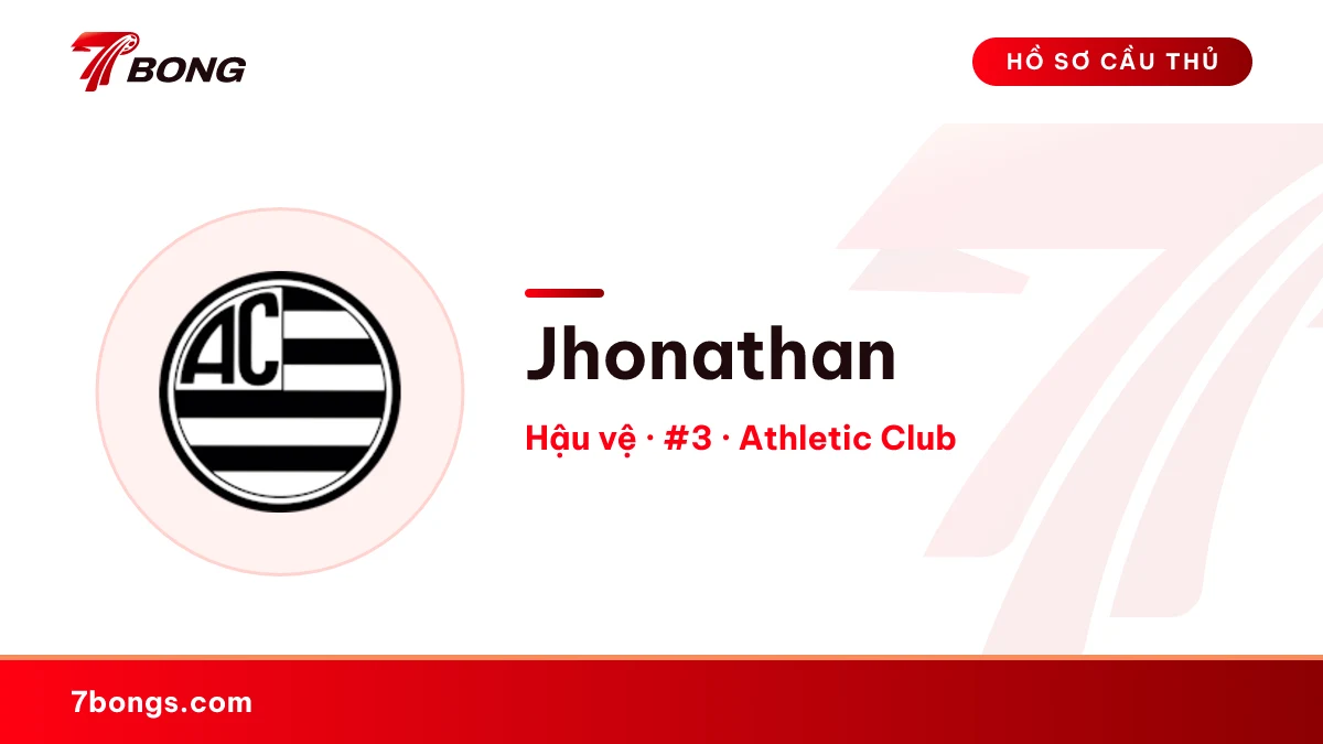 Jhonathan — Athletic Club