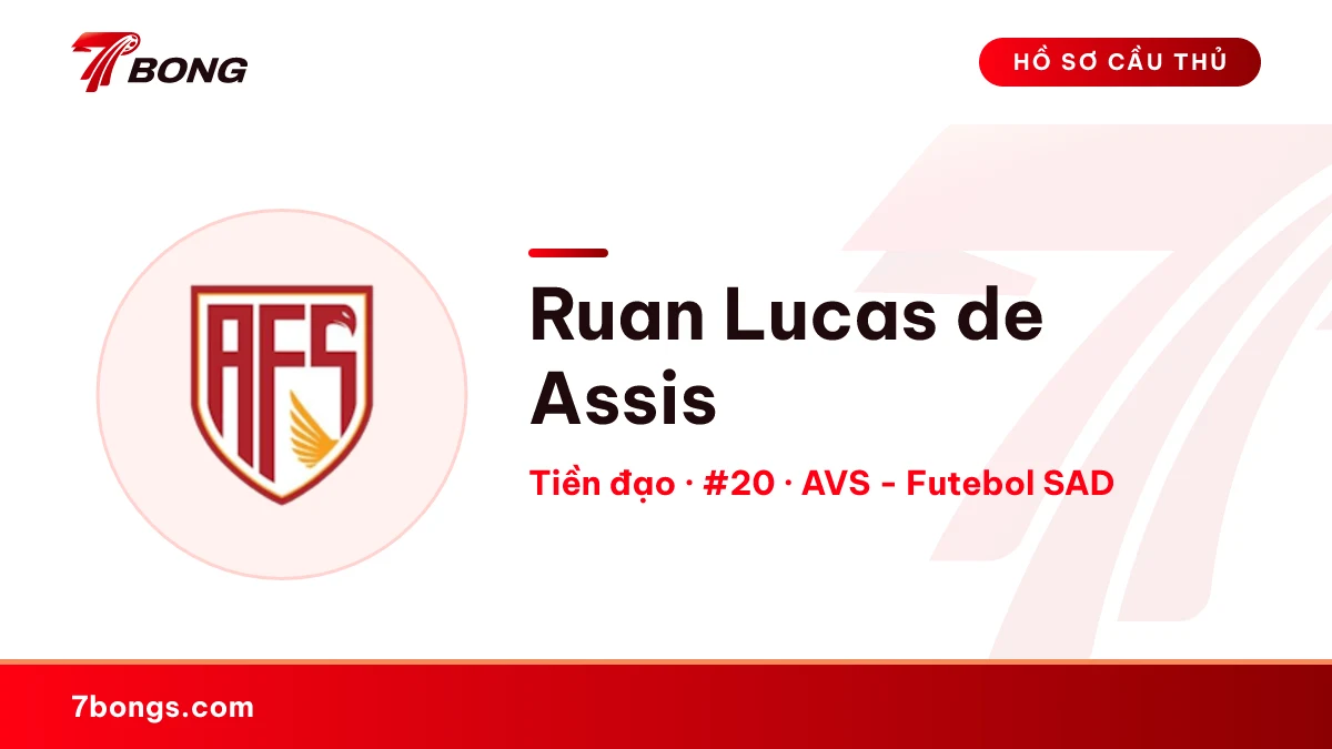 Ruan Lucas de Assis — AVS - Futebol SAD