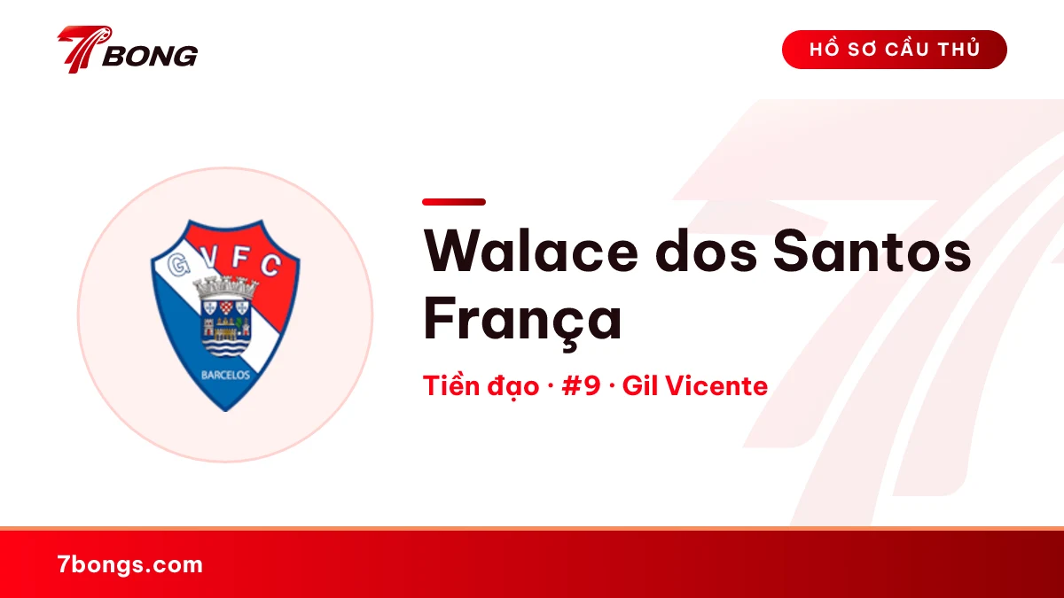 Walace dos Santos França — Gil Vicente
