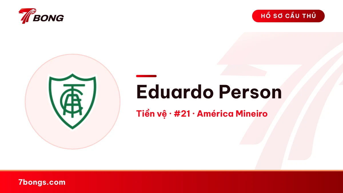 Eduardo Person — América Mineiro