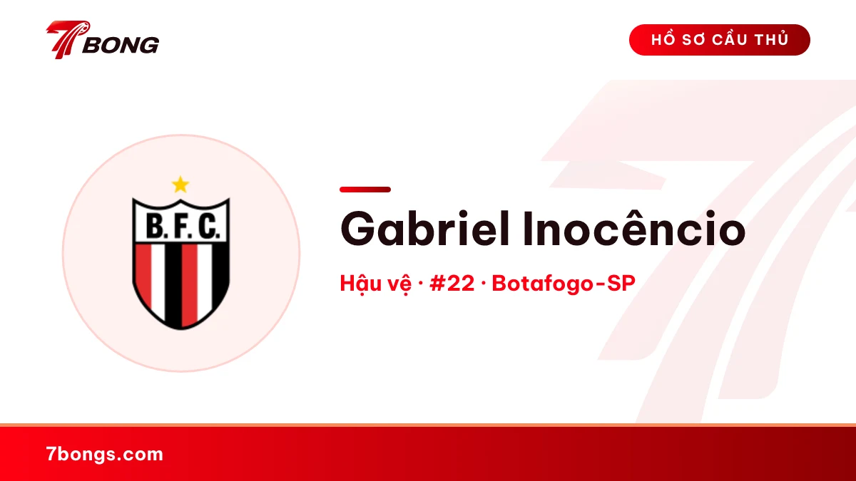 Gabriel Inocêncio — Botafogo-SP
