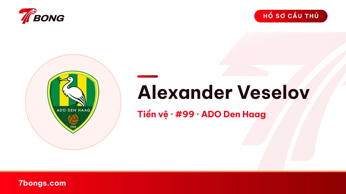 Alexander Veselov — ADO Den Haag