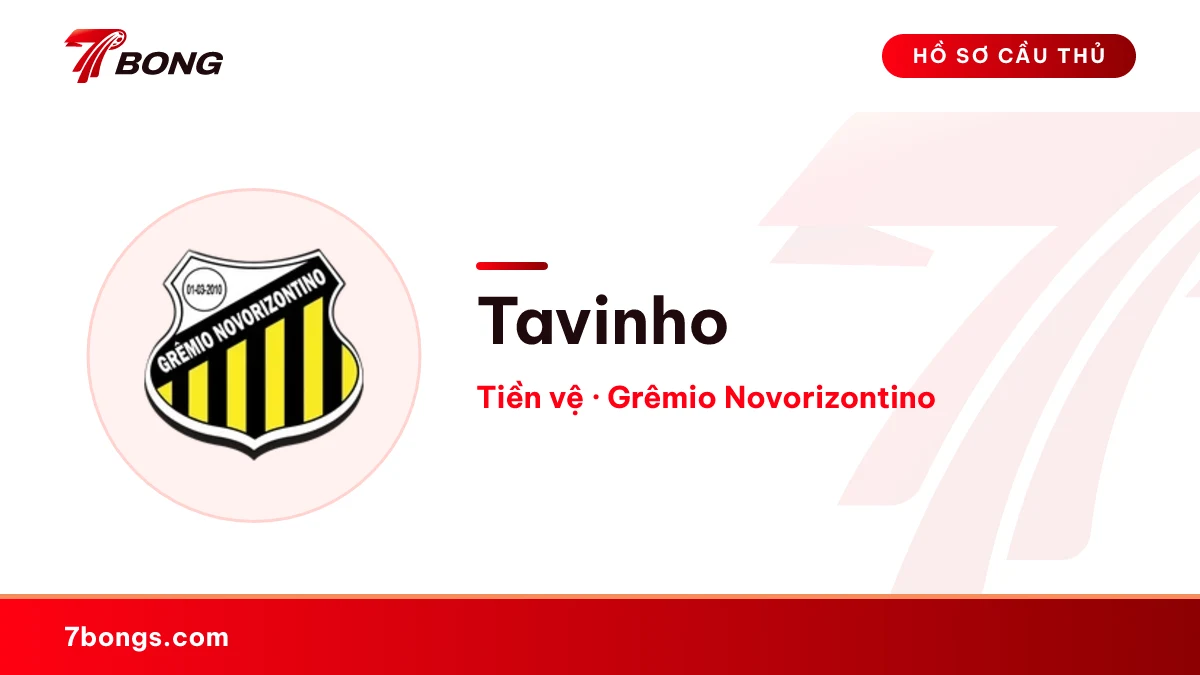 Tavinho — Grêmio Novorizontino