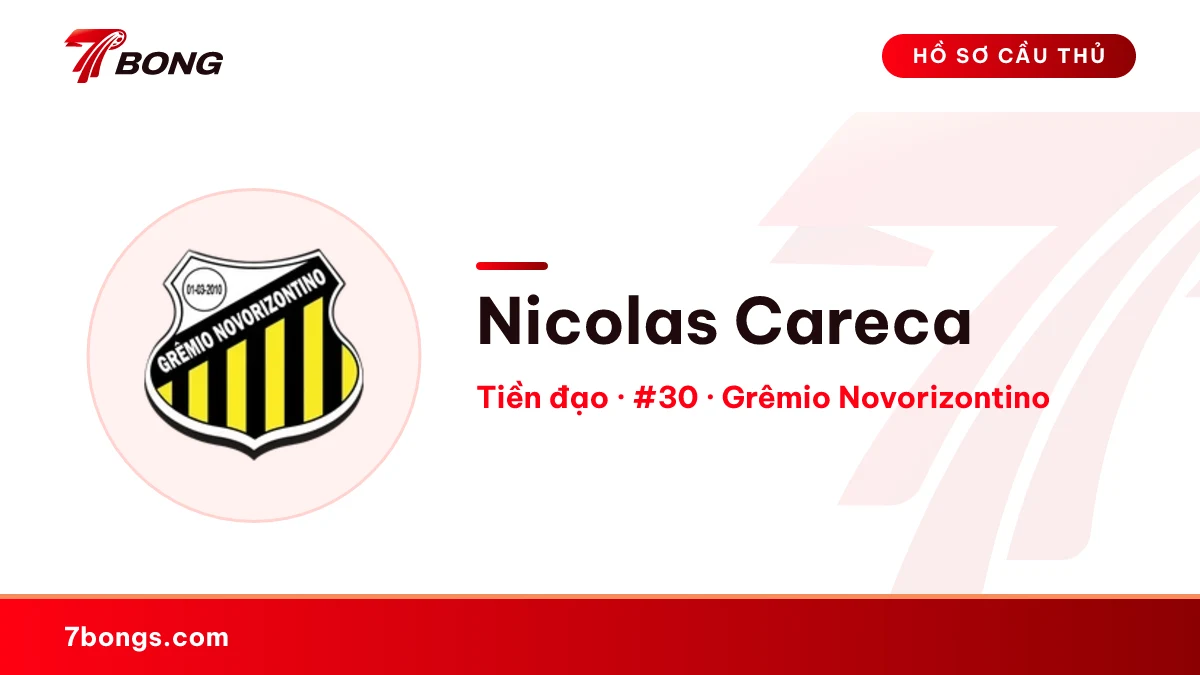 Nicolas Careca — Grêmio Novorizontino