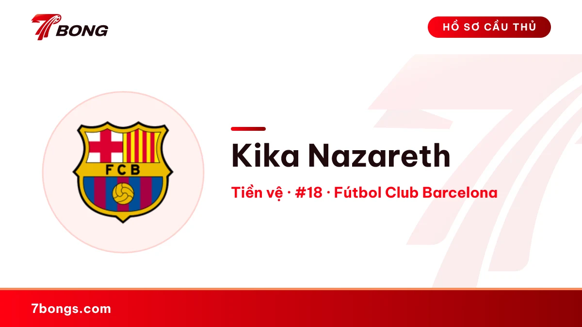 Kika Nazareth — Fútbol Club Barcelona