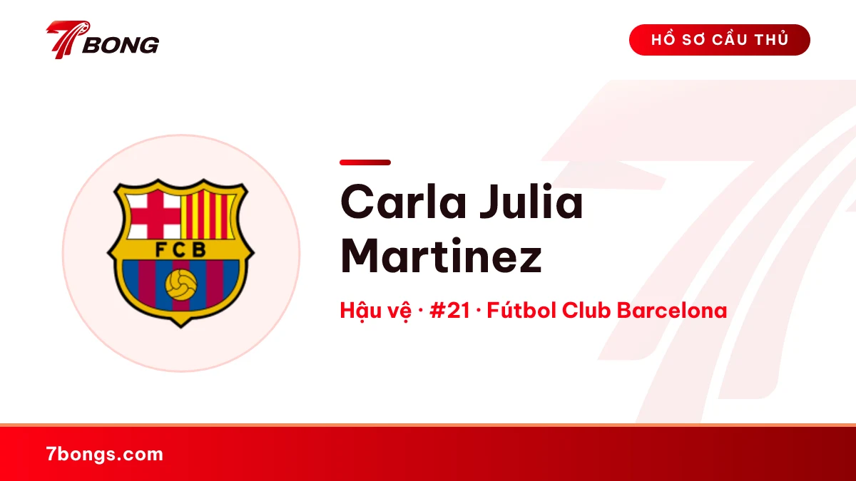 Carla Julia Martinez — Fútbol Club Barcelona