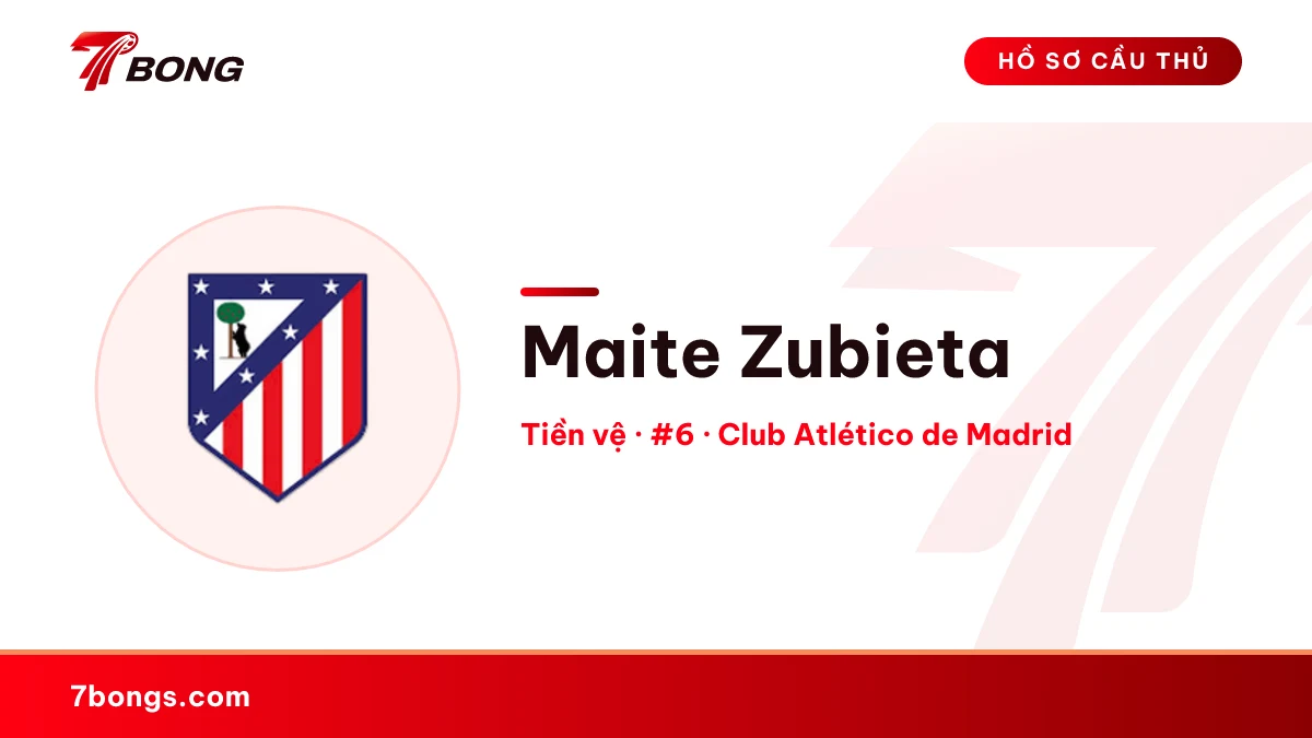 Maite Zubieta — Club Atlético de Madrid
