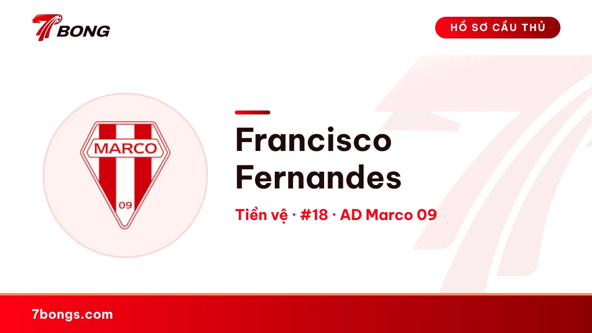Francisco Fernandes — AD Marco 09