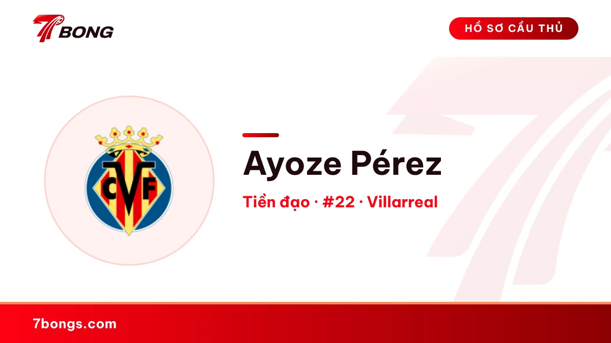 Ayoze Pérez — Villarreal