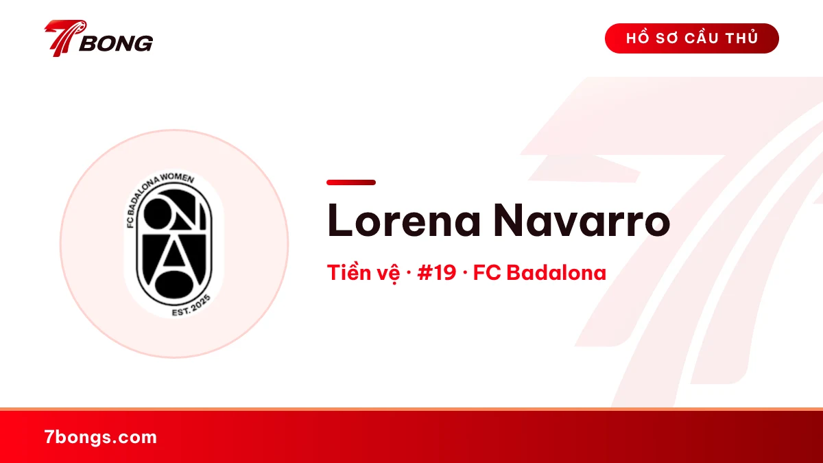 Lorena Navarro — FC Badalona