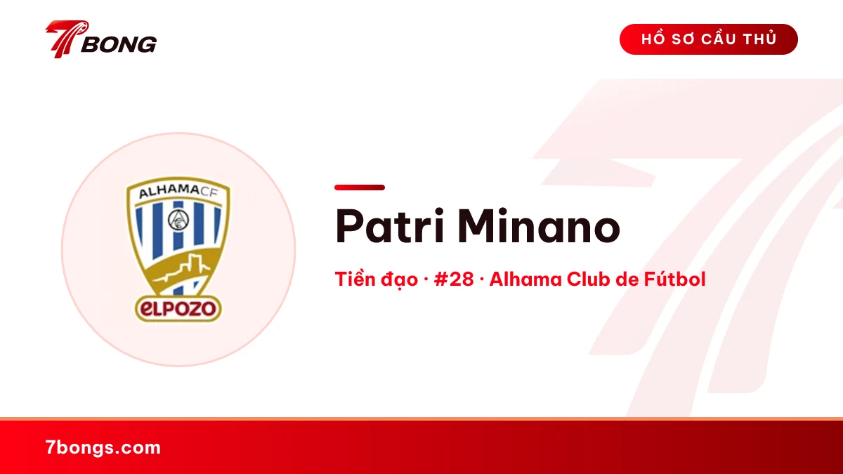 Patri Minano — Alhama Club de Fútbol