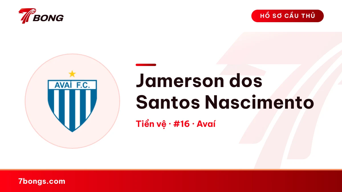 Jamerson dos Santos Nascimento — Avaí