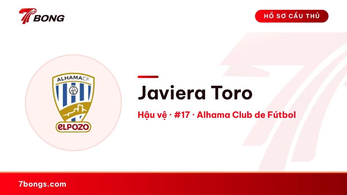 Javiera Toro — Alhama Club de Fútbol
