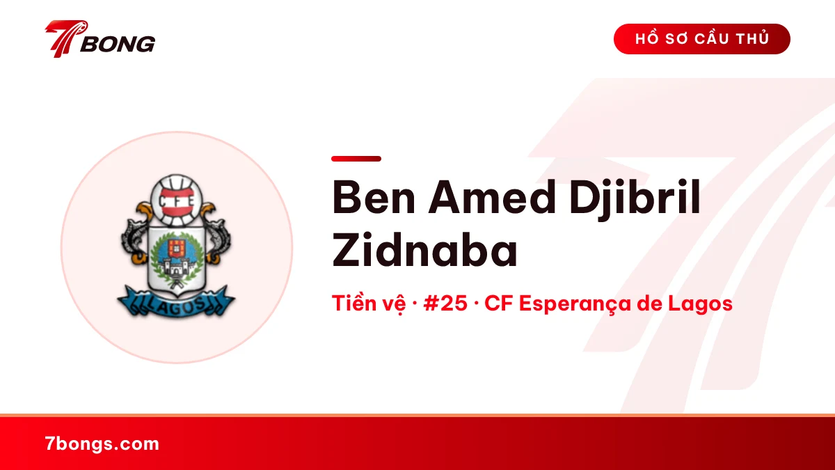 Ben Amed Djibril Zidnaba — CF Esperança de Lagos