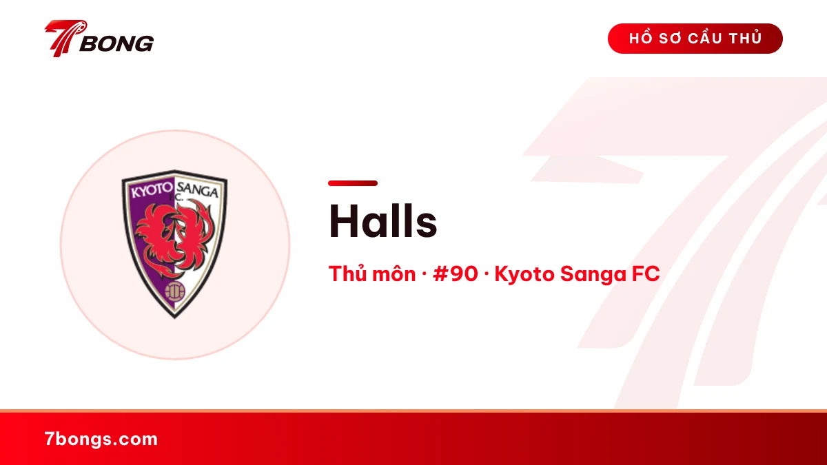Halls — Kyoto Sanga FC