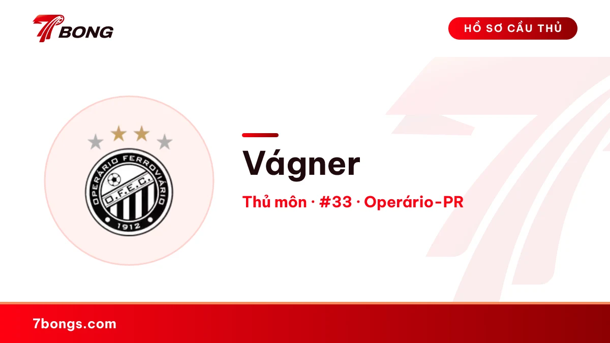 Vágner — Operário-PR