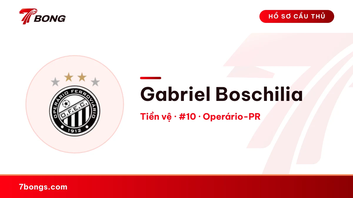 Gabriel Boschilia — Operário-PR