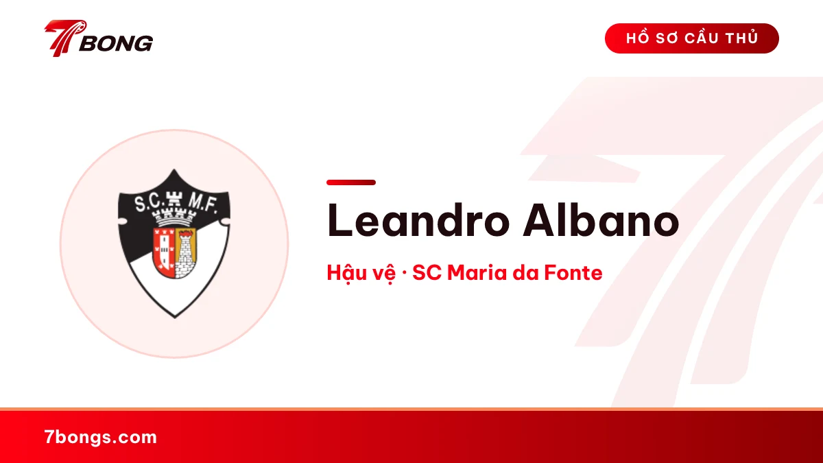 Leandro Albano — SC Maria da Fonte