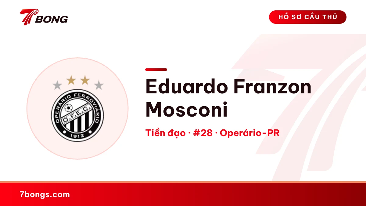 Eduardo Franzon Mosconi — Operário-PR