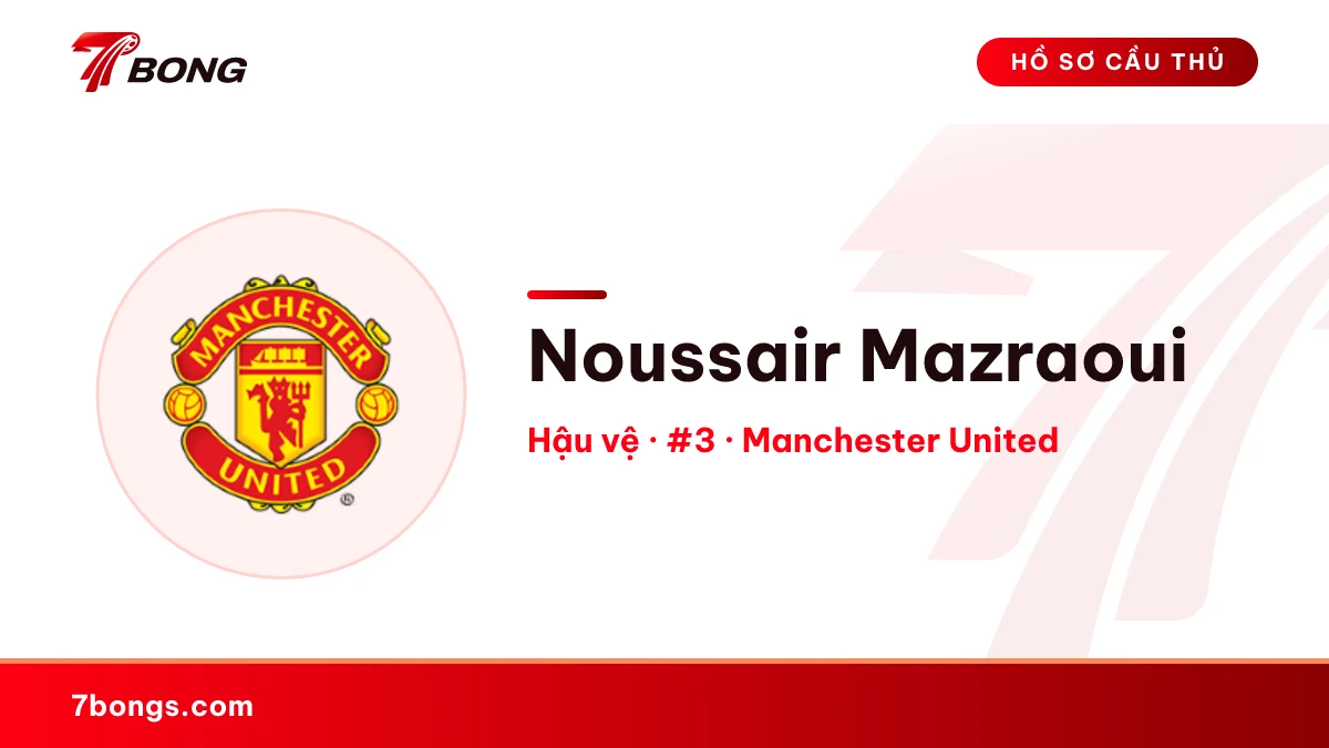 Noussair Mazraoui — Manchester United