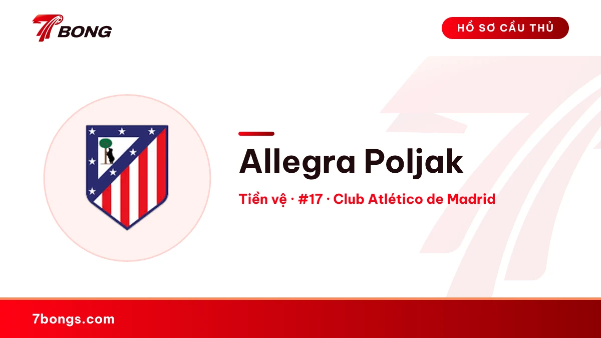 Allegra Poljak — Club Atlético de Madrid