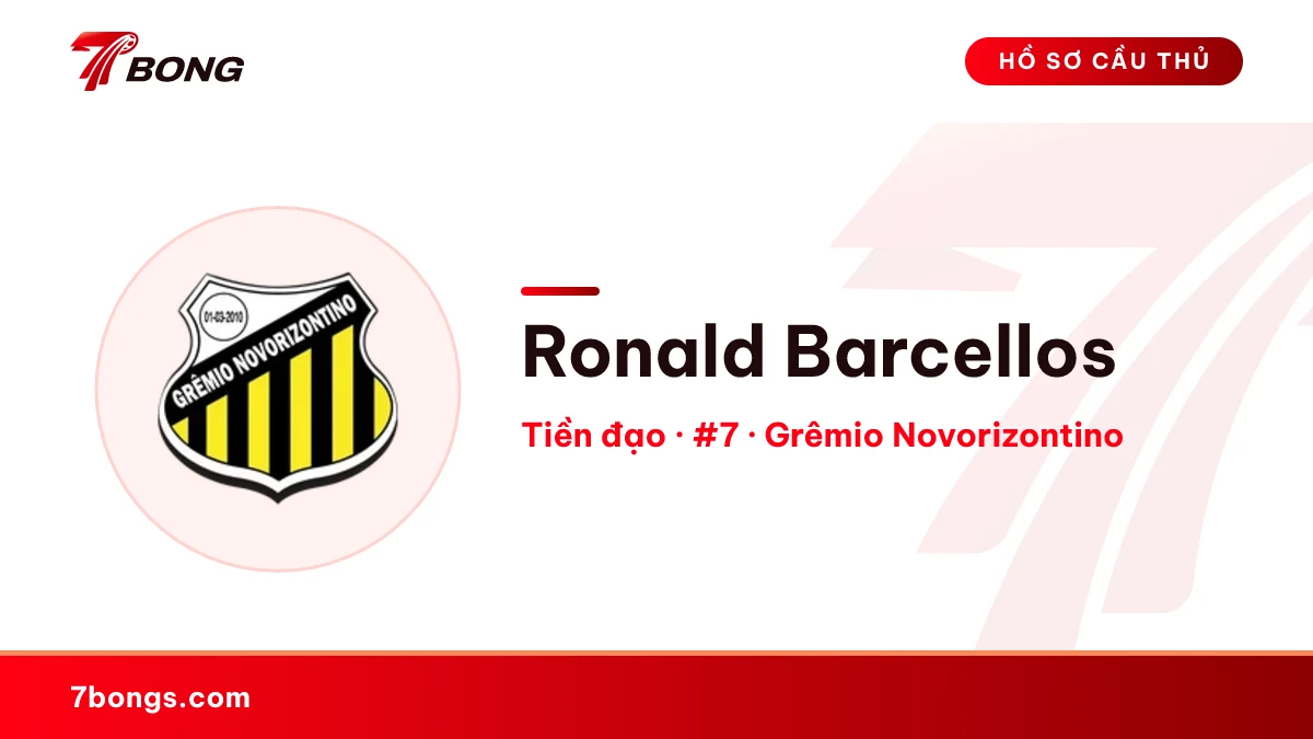 Ronald Barcellos — Grêmio Novorizontino