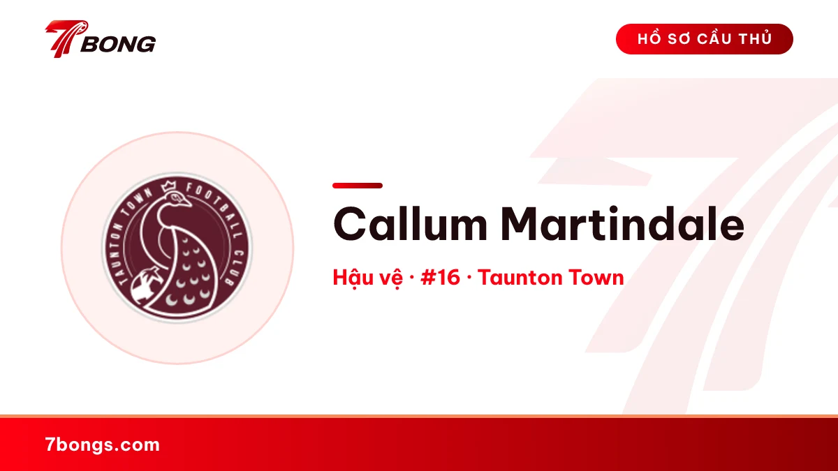 Callum Martindale — Taunton Town