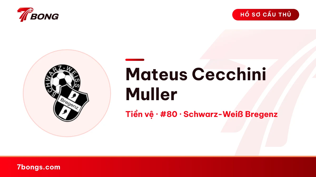 Mateus Cecchini Muller — Schwarz-Weiß Bregenz