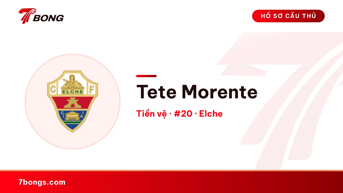 Tete Morente — Elche
