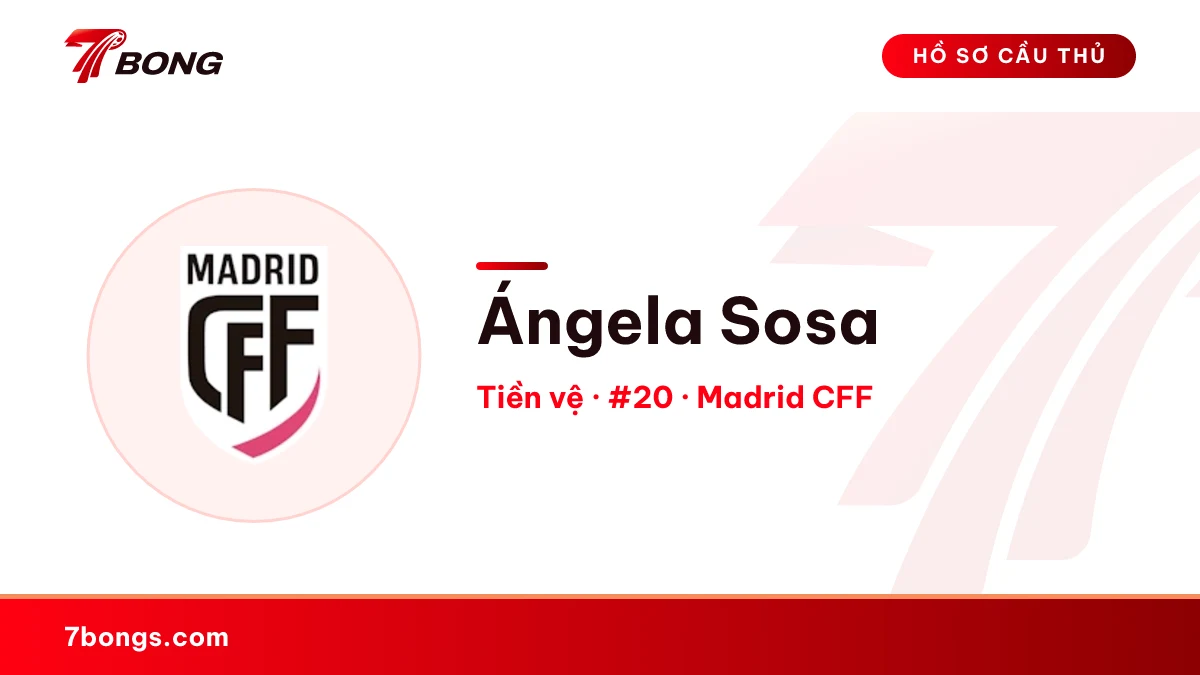 Ángela Sosa — Madrid CFF