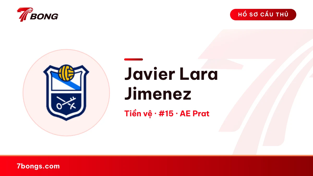 Javier Lara Jimenez — AE Prat