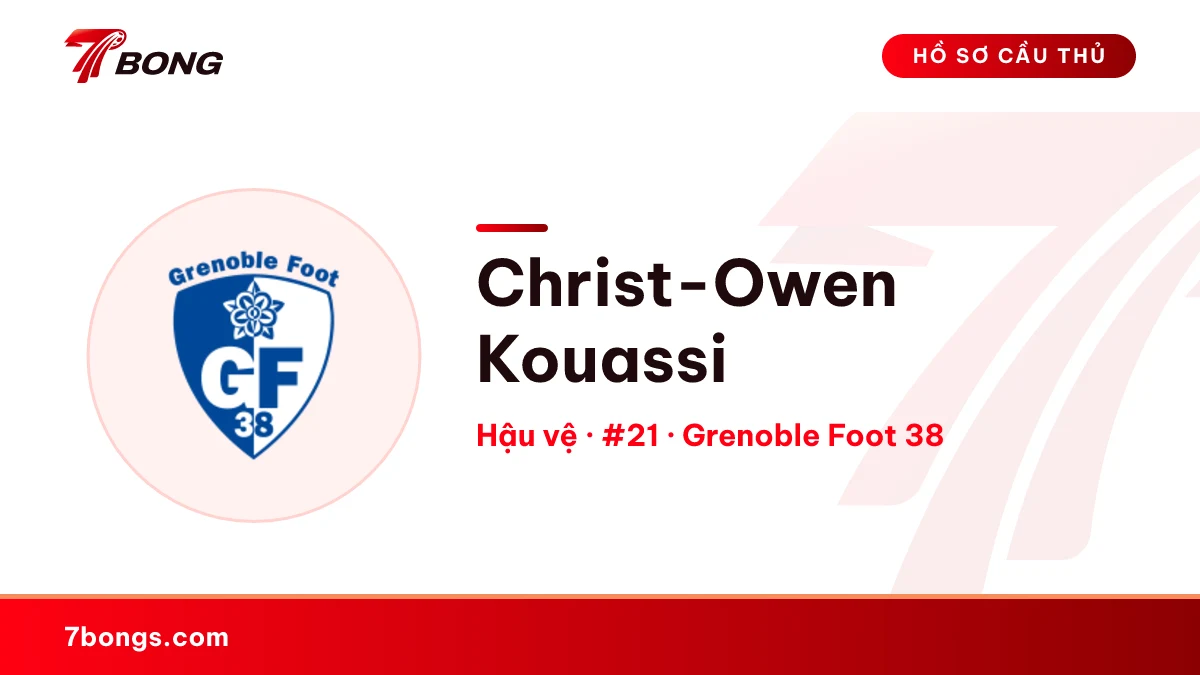 Christ-Owen Kouassi — Grenoble Foot 38