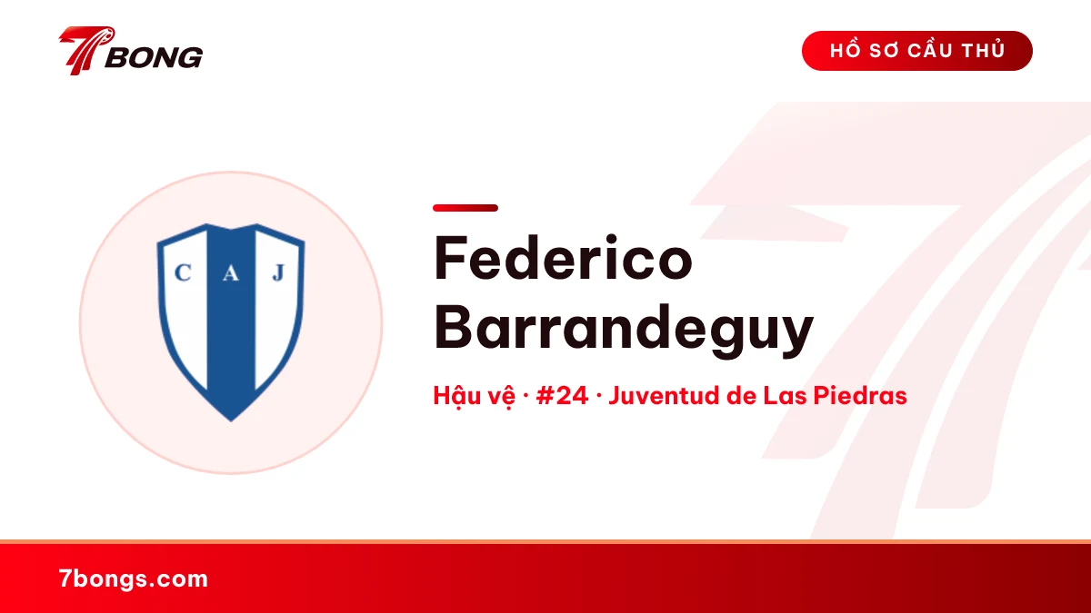 Federico Barrandeguy — Juventud de Las Piedras