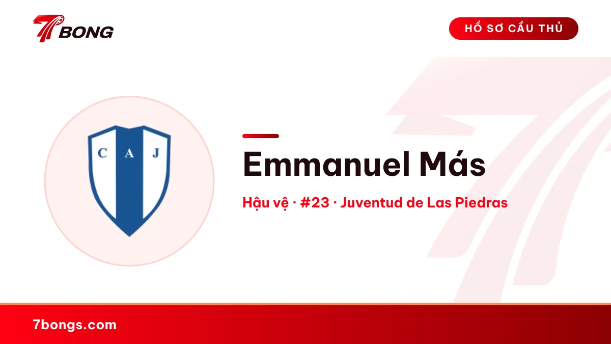 Emmanuel Más — Juventud de Las Piedras