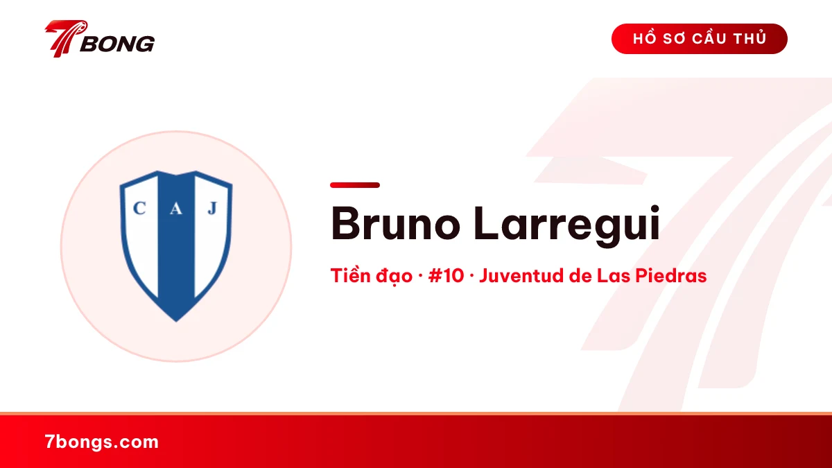 Bruno Larregui — Juventud de Las Piedras