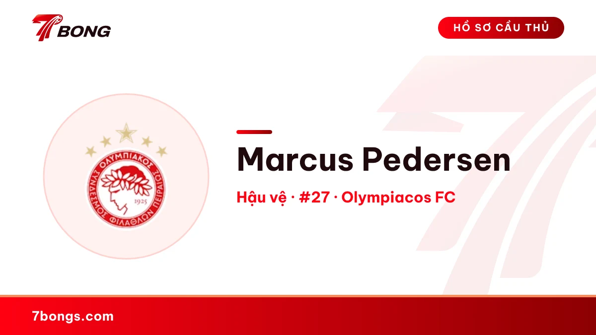 Marcus Pedersen — Olympiacos FC