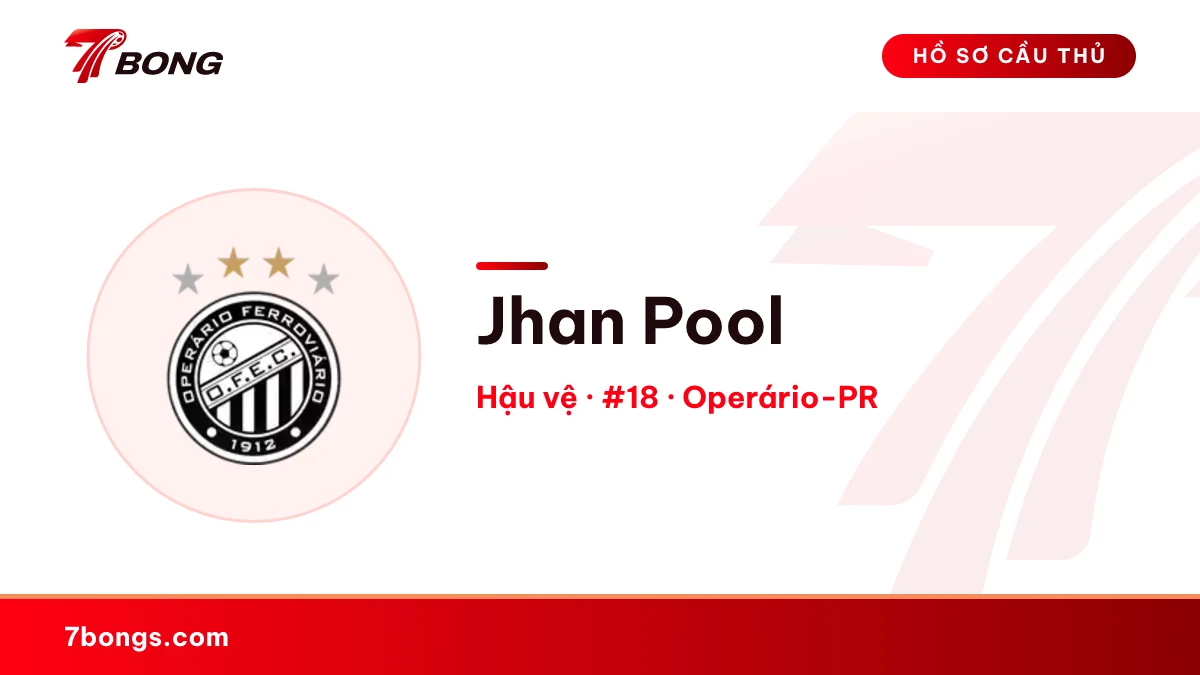 Jhan Pool — Operário-PR