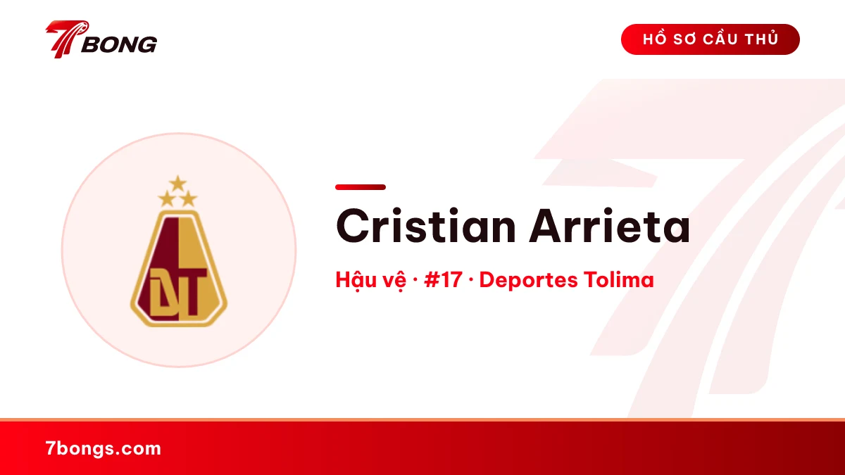 Cristian Arrieta — Deportes Tolima