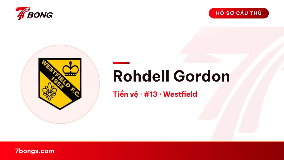 Rohdell Gordon — Westfield