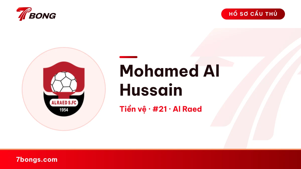 Mohamed Al Hussain — Al Raed