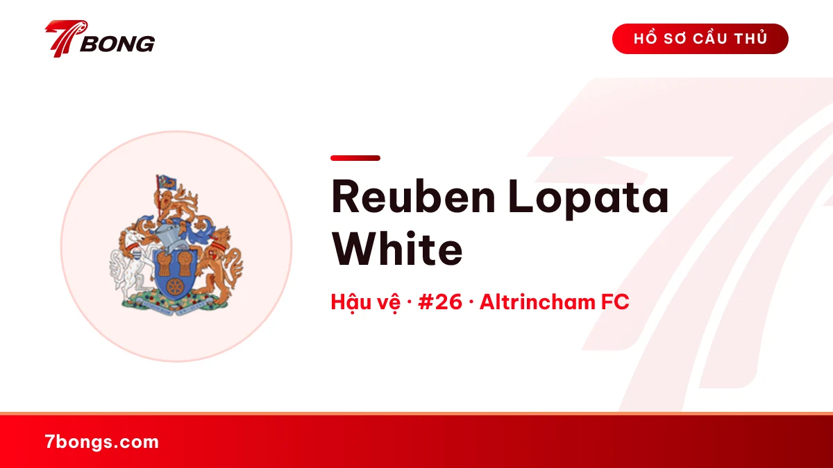 Reuben Lopata White — Altrincham FC