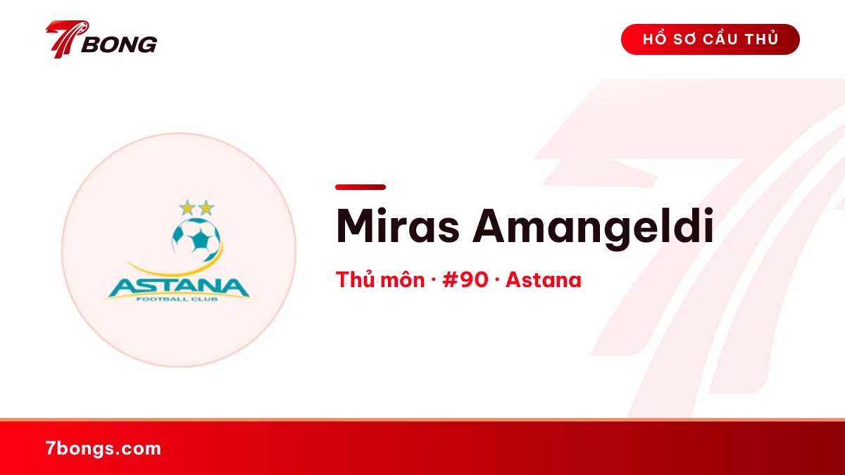 Miras Amangeldi — Astana