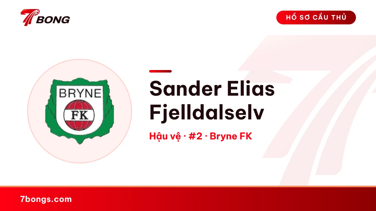 Sander Elias Fjelldalselv — Bryne FK