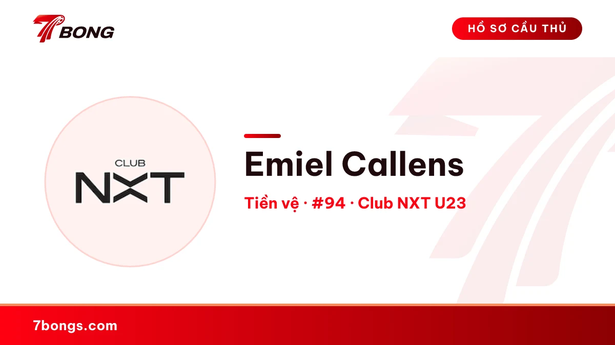 Emiel Callens — Club NXT U23