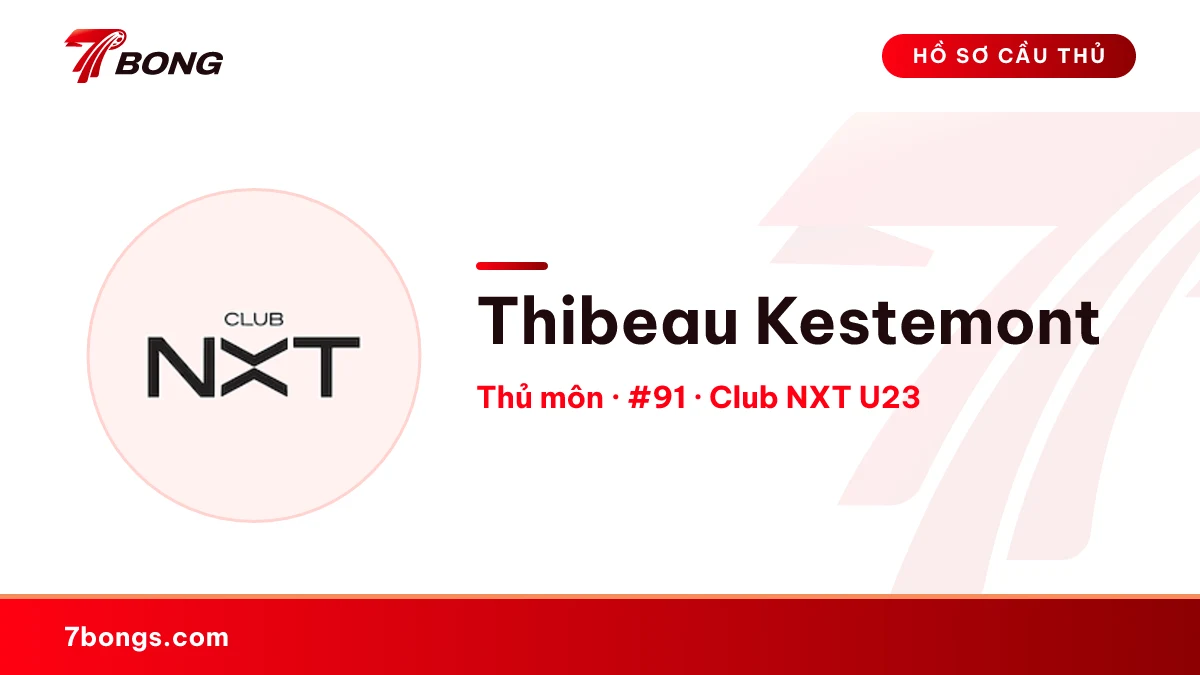 Thibeau Kestemont — Club NXT U23