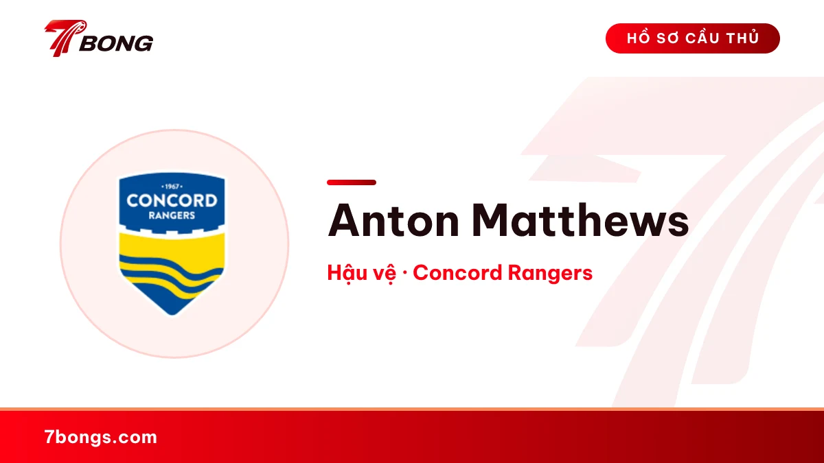 Anton Matthews — Concord Rangers