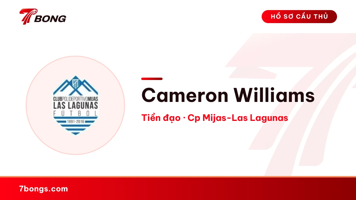 Cameron Williams — Cp Mijas-Las Lagunas